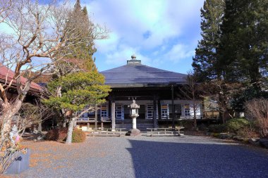 Kongobu-ji bölgesindeki tapınak, Koyasan, Koya, Ito Bölgesi, Wakayama, Japonya 'daki tarihi bir Budist tapınak kompleksi.