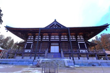 Kongobu-ji Danjo Garan bölgesindeki tapınak, Koyasan, Koya, Ito Bölgesi, Wakayama, Japonya 'daki tarihi Budist tapınağı kompleksi.