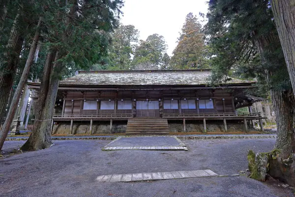 Kongobu-ji Danjo Garan bölgesindeki tapınak, Koyasan, Koya, Ito Bölgesi, Wakayama, Japonya 'daki tarihi Budist tapınağı kompleksi.