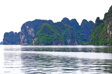 Ha Long Bay, limestone islands at Thanh pho Ha Long, Quang Ninh, Vietnam clipart