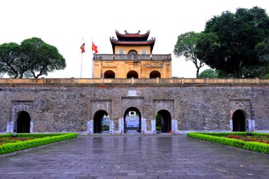 Hoang Dieu, Dien Bien, Ba Dinh, Ha Noi, Vietnam İmparatorluk Kale kompleksi