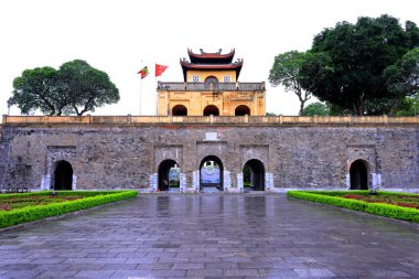Hoang Dieu, Dien Bien, Ba Dinh, Ha Noi, Vietnam İmparatorluk Kale kompleksi