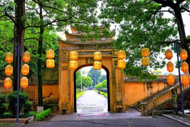Hoang Dieu, Dien Bien, Ba Dinh, Ha Noi, Vietnam İmparatorluk Kale kompleksi