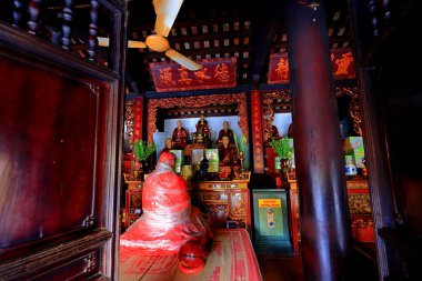Tran Quoc Pagoda (Chua Tran Quoc), Thanh Nien, Yen Phu, Tay Ho, Ha Noi, Vietnam 'da sayısız tapınağı olan bir Budist tapınağı.