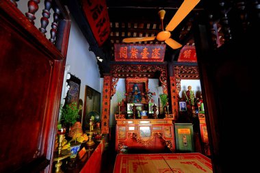 Tran Quoc Pagoda (Chua Tran Quoc), Thanh Nien, Yen Phu, Tay Ho, Ha Noi, Vietnam 'da sayısız tapınağı olan bir Budist tapınağı.