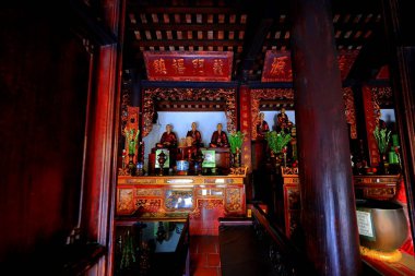 Tran Quoc Pagoda (Chua Tran Quoc), Thanh Nien, Yen Phu, Tay Ho, Ha Noi, Vietnam 'da sayısız tapınağı olan bir Budist tapınağı.