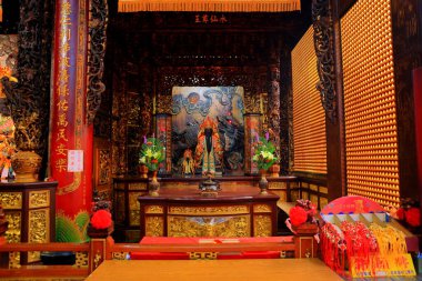 Luermen Tianhou Tapınağı, Mazugong 'daki 17. yüzyıl Budist Tapınağı, Annan Bölgesi, Tainan, Tayvan