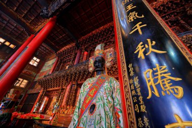 Orthodox Luermen Shengmu Temple, Chinese-style temple dating from 1661 at  Chengan Rd, Annan District, Tainan, Taiwan clipart