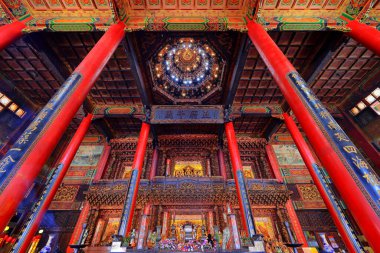 Ortodoks Luermen Shengmu Tapınağı, Çin usulü tapınak 1661 'den kalma Chengan Bulvarı, Annan Bölgesi, Tainan, Tayvan