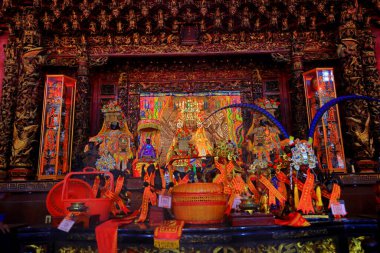 Ortodoks Luermen Shengmu Tapınağı, Çin usulü tapınak 1661 'den kalma Chengan Bulvarı, Annan Bölgesi, Tainan, Tayvan