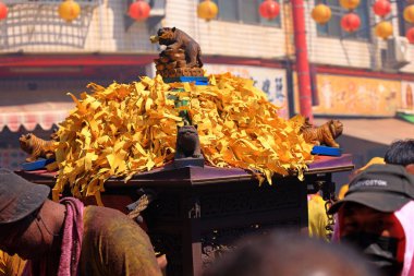  Xingang Fengtian Tapınağı Xingang Kasabası, Chiayi County, Tayvan 'da Matsu' ya ithaf edilmiştir.