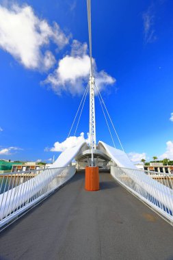  Büyük Liman Köprüsü (Dagang Köprüsü) Yancheng Bölgesi, Kaohsiung Şehri, Tayvan