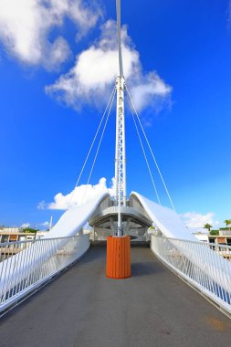  Great Harbor Bridge (Dagang Bridge) at Yancheng District, Kaohsiung City, Taiwan clipart