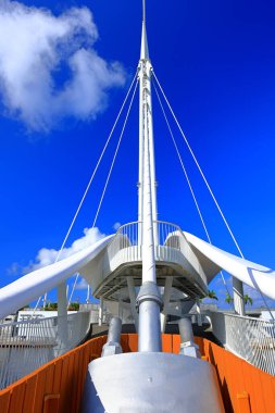  Great Harbor Bridge (Dagang Bridge) at Yancheng District, Kaohsiung City, Taiwan clipart