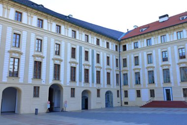 Building complex in Prague Castle, Prague Czech (Prazsky hrad, Praha, Czechia) clipart