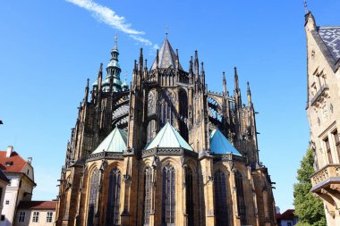 Saint Vitus Katedrali (Katedrala sv. Prag Şatosu, Prag Çekçe (Prazsky Hrad, Praha, Çek Cumhuriyeti))