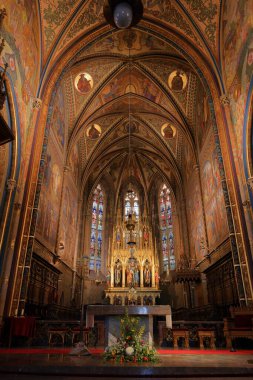 Prag 'da Aziz Peter ve Paul Basilica (Bazilika svateho Petra a Pavla) (Prag, Çek Cumhuriyeti))