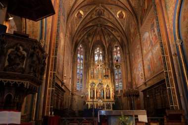 Prag 'da Aziz Peter ve Paul Basilica (Bazilika svateho Petra a Pavla) (Prag, Çek Cumhuriyeti))