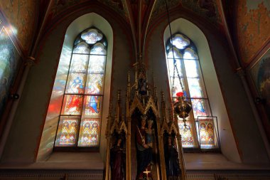 Prag 'da Aziz Peter ve Paul Basilica (Bazilika svateho Petra a Pavla) (Prag, Çek Cumhuriyeti))