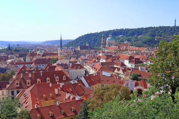 Prag Kalesinden Prag Manzarası, Prag Çekçe (Prazsky Hrad, Praha, Çek)