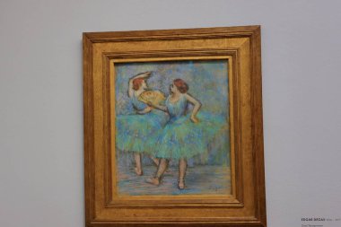 Albertina 'da resim ve sanat eserleri, sanat müzesi, 19. yüzyıl Habsburg sarayı eski ana baskı koleksiyonları ve 20. yüzyıl sanat eserleri Wien' de (Viyana), Avusturya