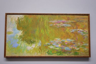 Albertina 'da resim ve sanat eserleri, sanat müzesi, 19. yüzyıl Habsburg sarayı eski ana baskı koleksiyonları ve 20. yüzyıl sanat eserleri Wien' de (Viyana), Avusturya