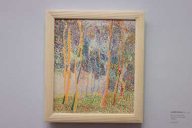 Albertina 'da resim ve sanat eserleri, sanat müzesi, 19. yüzyıl Habsburg sarayı eski ana baskı koleksiyonları ve 20. yüzyıl sanat eserleri Wien' de (Viyana), Avusturya