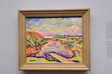 Albertina 'da resim ve sanat eserleri, sanat müzesi, 19. yüzyıl Habsburg sarayı eski ana baskı koleksiyonları ve 20. yüzyıl sanat eserleri Wien' de (Viyana), Avusturya