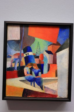 Albertina 'da resim ve sanat eserleri, sanat müzesi, 19. yüzyıl Habsburg sarayı eski ana baskı koleksiyonları ve 20. yüzyıl sanat eserleri Wien' de (Viyana), Avusturya