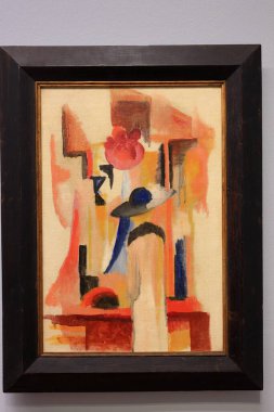 Albertina 'da resim ve sanat eserleri, sanat müzesi, 19. yüzyıl Habsburg sarayı eski ana baskı koleksiyonları ve 20. yüzyıl sanat eserleri Wien' de (Viyana), Avusturya