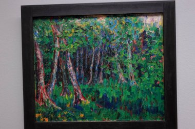 Albertina 'da resim ve sanat eserleri, sanat müzesi, 19. yüzyıl Habsburg sarayı eski ana baskı koleksiyonları ve 20. yüzyıl sanat eserleri Wien' de (Viyana), Avusturya