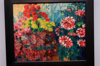 Albertina 'da resim ve sanat eserleri, sanat müzesi, 19. yüzyıl Habsburg sarayı eski ana baskı koleksiyonları ve 20. yüzyıl sanat eserleri Wien' de (Viyana), Avusturya