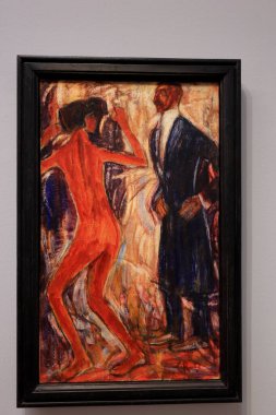 Albertina 'da resim ve sanat eserleri, sanat müzesi, 19. yüzyıl Habsburg sarayı eski ana baskı koleksiyonları ve 20. yüzyıl sanat eserleri Wien' de (Viyana), Avusturya