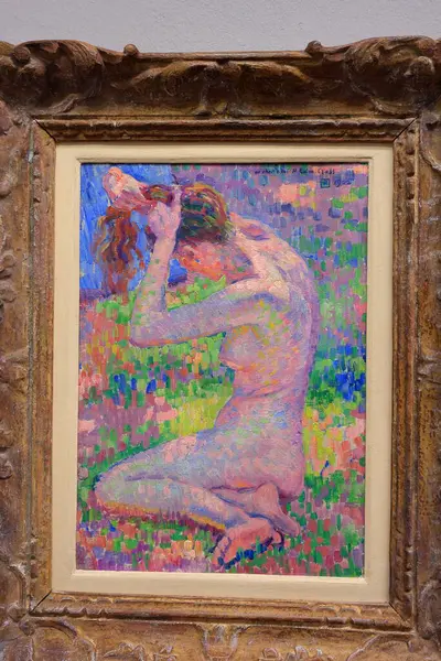 Albertina 'da resim ve sanat eserleri, sanat müzesi, 19. yüzyıl Habsburg sarayı eski ana baskı koleksiyonları ve 20. yüzyıl sanat eserleri Wien' de (Viyana), Avusturya