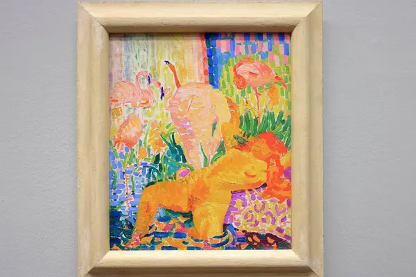 Albertina 'da resim ve sanat eserleri, sanat müzesi, 19. yüzyıl Habsburg sarayı eski ana baskı koleksiyonları ve 20. yüzyıl sanat eserleri Wien' de (Viyana), Avusturya