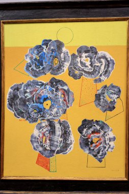 Albertina 'da resim ve sanat eserleri, sanat müzesi, 19. yüzyıl Habsburg sarayı eski ana baskı koleksiyonları ve 20. yüzyıl sanat eserleri Wien' de (Viyana), Avusturya