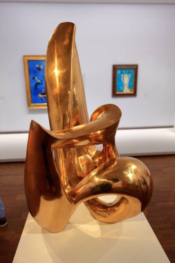 Albertina 'da resim ve sanat eserleri, sanat müzesi, 19. yüzyıl Habsburg sarayı eski ana baskı koleksiyonları ve 20. yüzyıl sanat eserleri Wien' de (Viyana), Avusturya