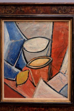 Albertina 'da resim ve sanat eserleri, sanat müzesi, 19. yüzyıl Habsburg sarayı eski ana baskı koleksiyonları ve 20. yüzyıl sanat eserleri Wien' de (Viyana), Avusturya