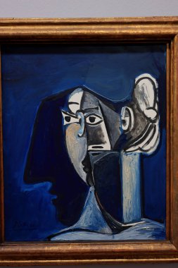Albertina 'da resim ve sanat eserleri, sanat müzesi, 19. yüzyıl Habsburg sarayı eski ana baskı koleksiyonları ve 20. yüzyıl sanat eserleri Wien' de (Viyana), Avusturya