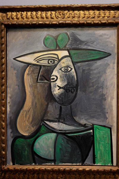 Paintings and arts in Albertina, Art museum, 19th-century Habsburg palace with collections of old master prints and 20th-century art in Wien (Vienna), Austria