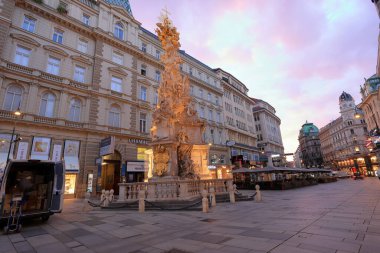  Graben Caddesi tarihi mimarisi olan bir alışveriş caddesi, Viyana 'da dikkate değer bir cadde, Avusturya