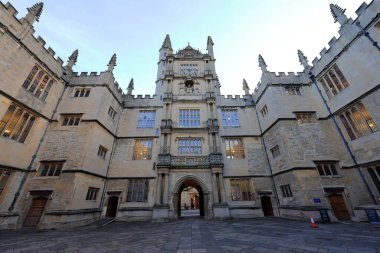 Bodleian Eski Kütüphanesi, Oxford Üniversitesi, Birleşik Krallık