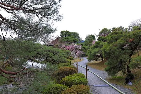 Okazaki Nishitennocho, Sakyo Ward, Kyoto, Japonya 'daki Heian Tapınağı, Shinto tapınağı ve peyzaj bahçeleri.
