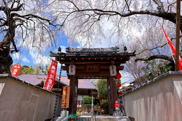 Zenpukuji Tapınağı, Yoshinoyama 'daki bir Budist tapınağı, Yoshino Bölgesi, Nara, Japonya