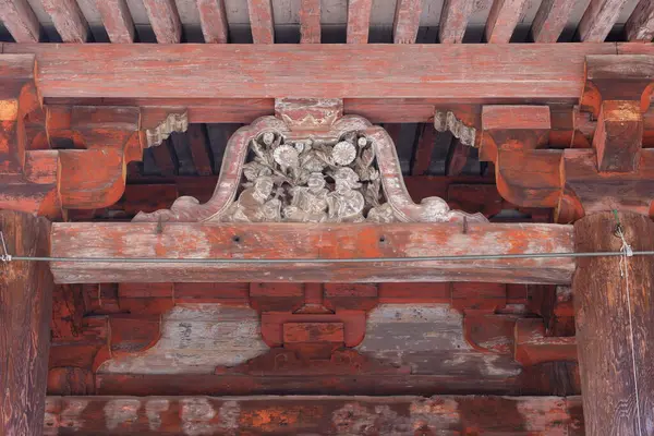 Kinpusenji, Yoshinoyama 'daki bir Budist tapınağı, Yoshino, Yoshino Bölgesi, Nara, Japonya