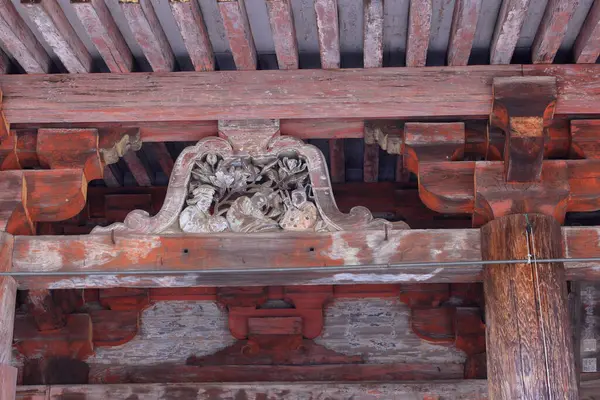 Kinpusenji, Yoshinoyama 'daki bir Budist tapınağı, Yoshino, Yoshino Bölgesi, Nara, Japonya