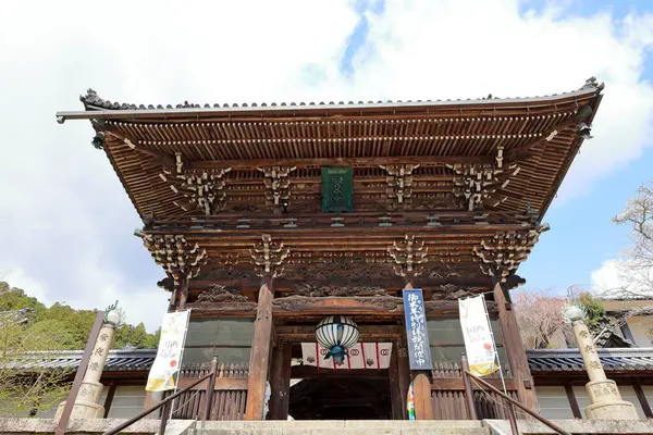 Kiraz çiçekli Hasedera Tapınağı, Japonya 'da Shingon Budizmi' nin Buzan mezhebi için bir Budist tapınağı.