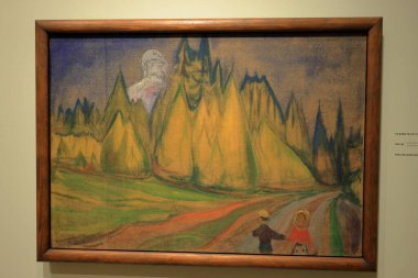 Munch Müzesi 'ndeki sanat eserleri (Munch Müzesi), Munch Sanatları ve Norveç' teki diğer sergiler
