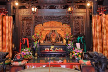 Xinzu Tapınağı, Lukang, Changhuay, Tayvan 'daki Mazu deniz tanrıçasına adanmış bir tapınak. 