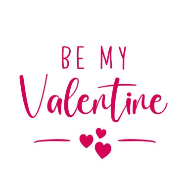 Kalpli sevgilim ol benim. Vektör çizimi. Beyaz arkaplanda izole